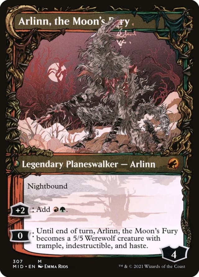 Arlinn, the Pack's Hope // Arlinn, the Moon's Fury image