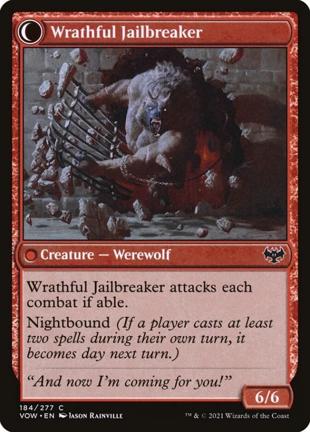 Weary Prisoner // Wrathful Jailbreaker image