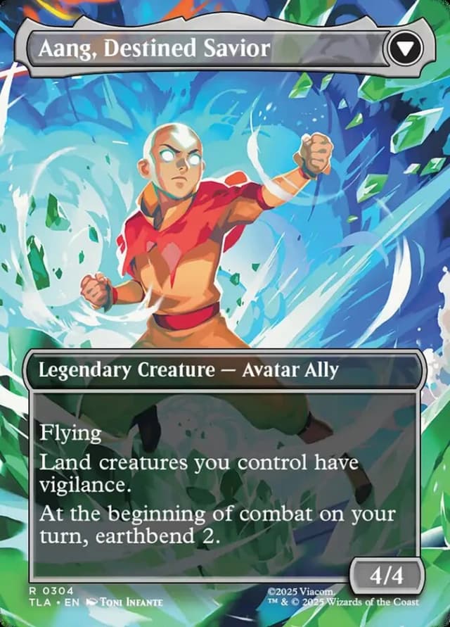 Aang, at the Crossroads // Aang, Destined Savior image