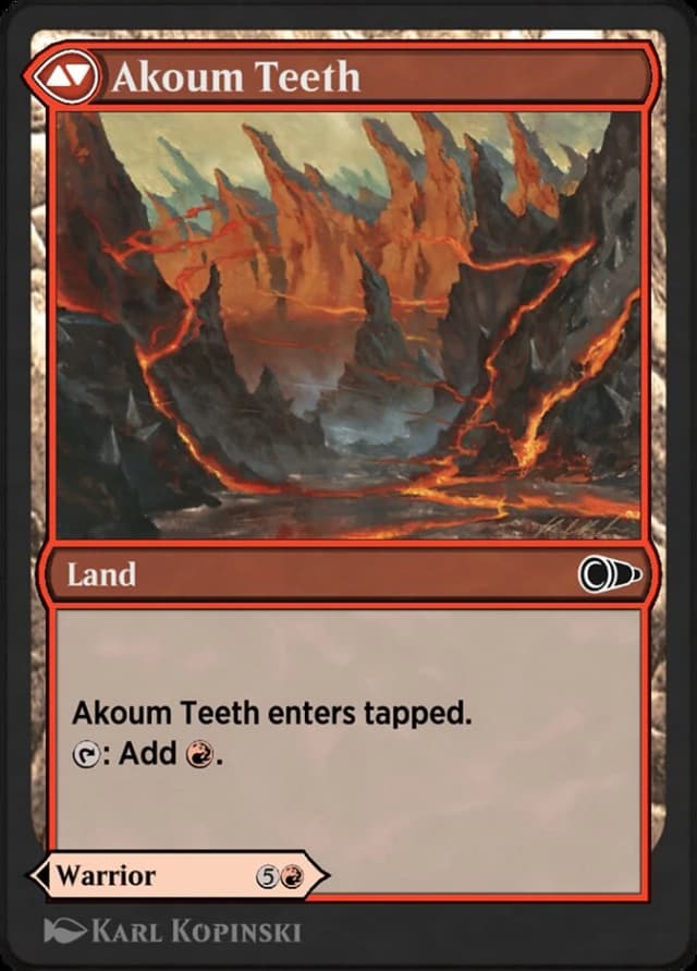 Akoum Warrior // Akoum Teeth image