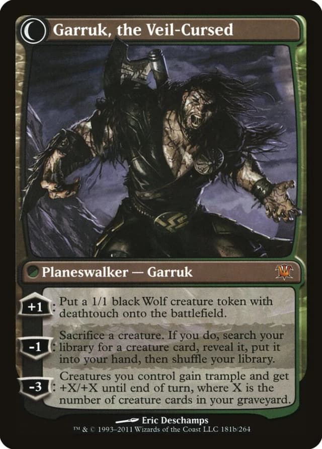 Garruk Relentless // Garruk, the Veil-Cursed image