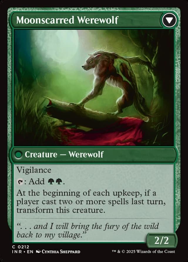 Scorned Villager // Moonscarred Werewolf image