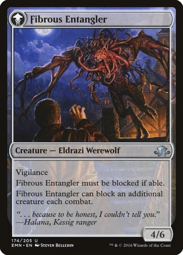 Tangleclaw Werewolf // Fibrous Entangler image