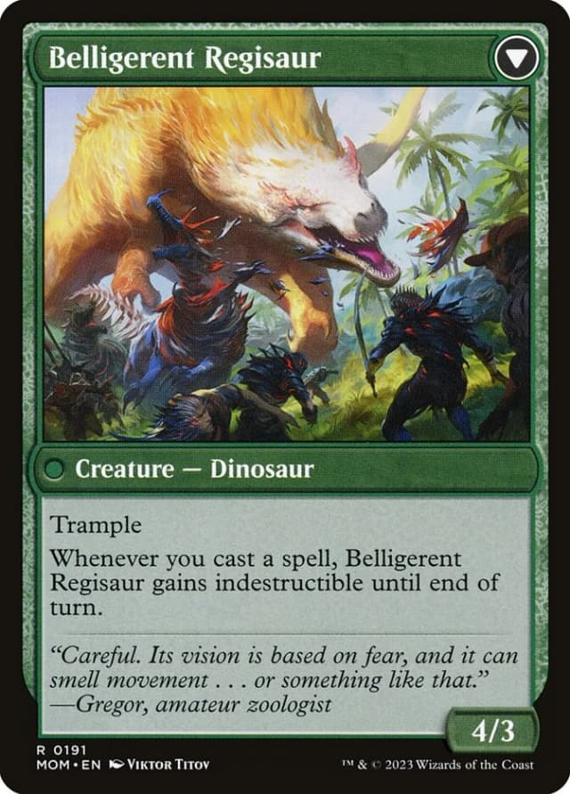 Invasion of Ixalan // Belligerent Regisaur image