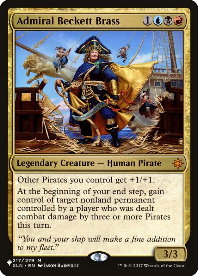 Admiral Beckett Brass image