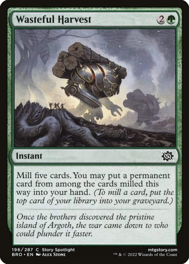 Wasteful Harvest image