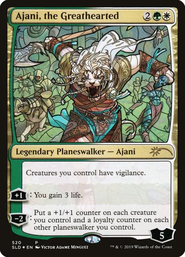 Ajani, the Greathearted image