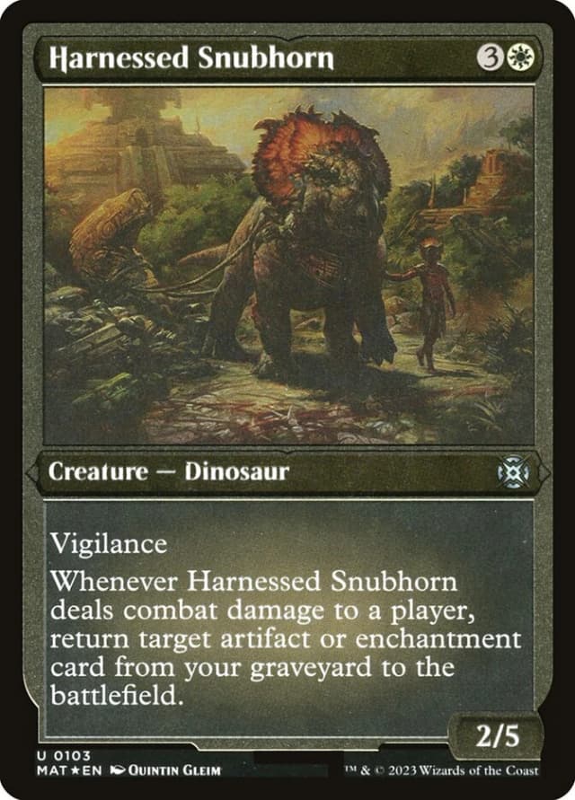 Harnessed Snubhorn image