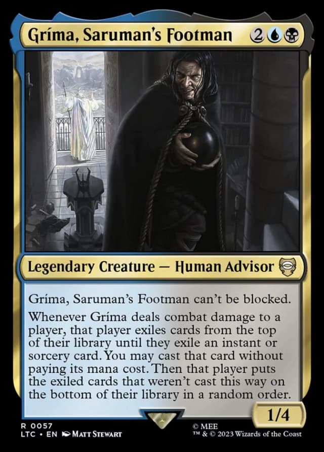 Gríma, Saruman's Footman image