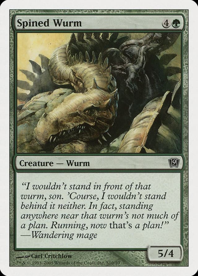 Spined Wurm image