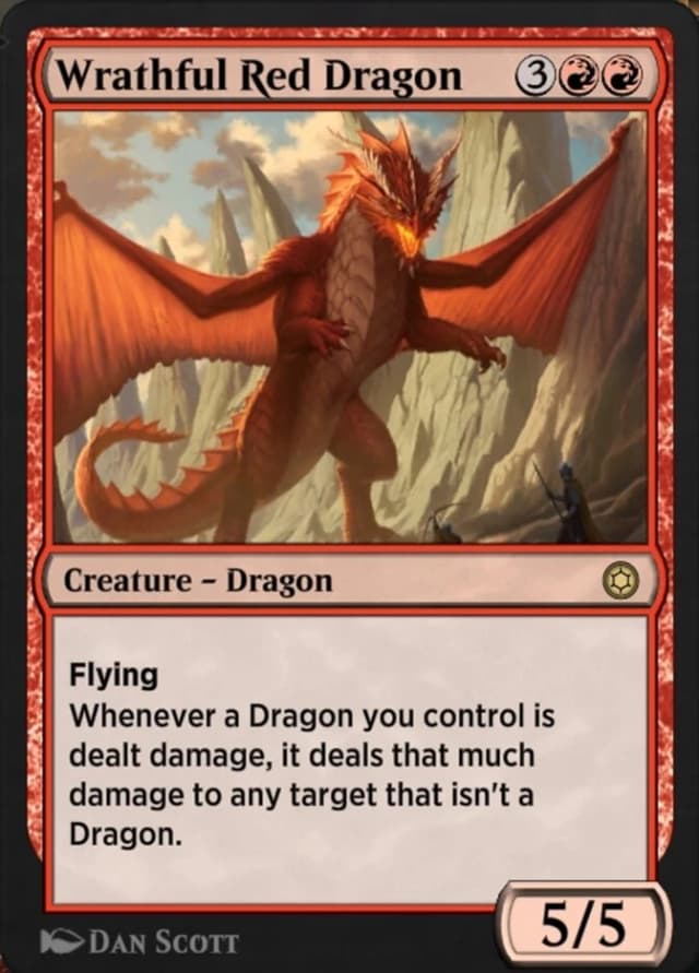 Wrathful Red Dragon image