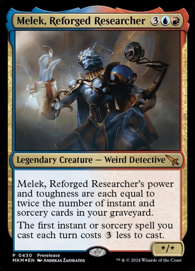 Melek, Reforged Researcher image
