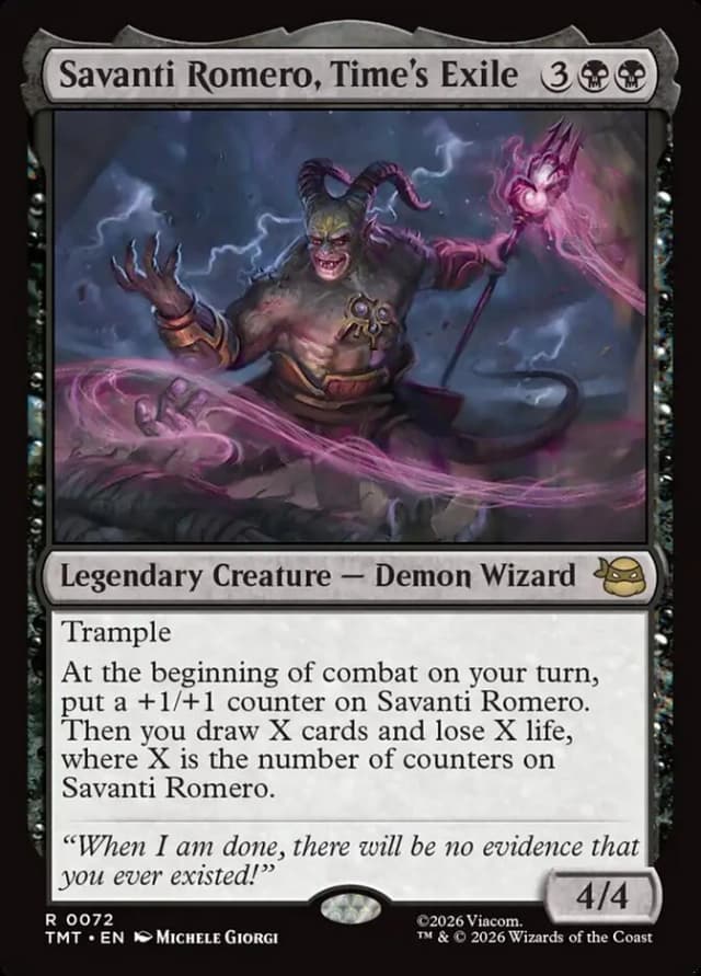 Savanti Romero, Time's Exile image