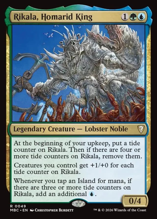 Rikala, Homarid King image