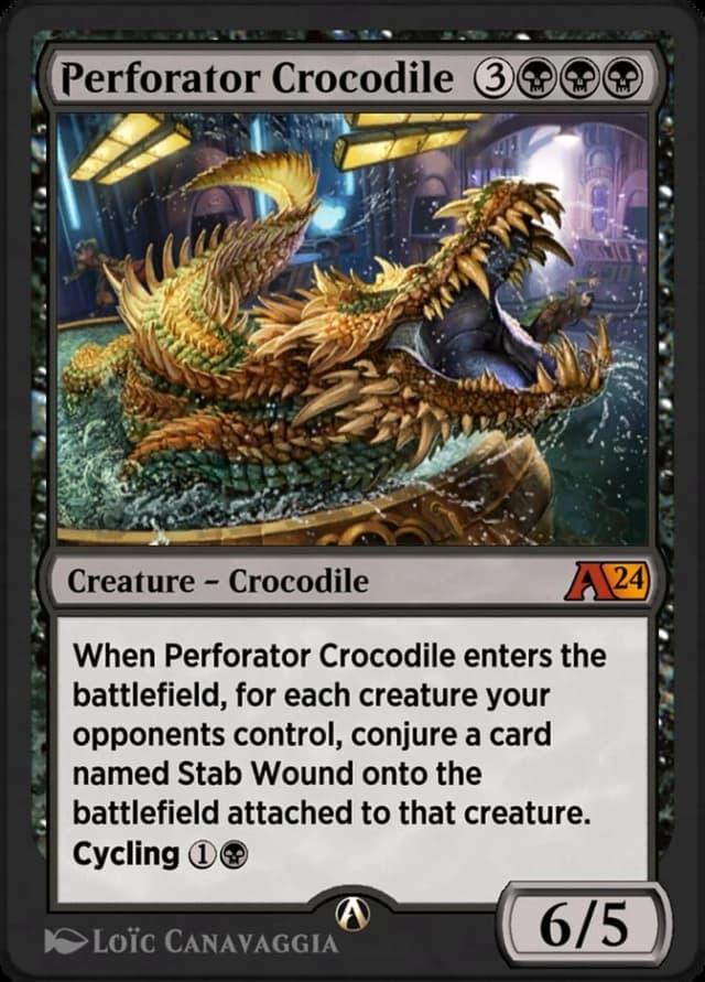 Perforator Crocodile image