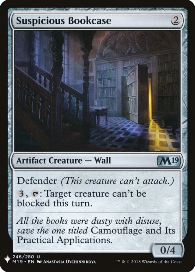 Suspicious Bookcase image