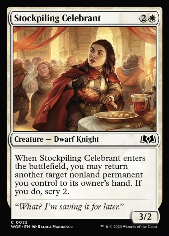 Stockpiling Celebrant image