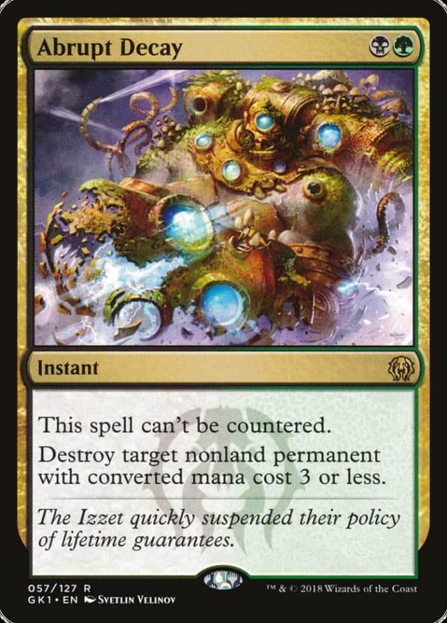 Abrupt Decay image