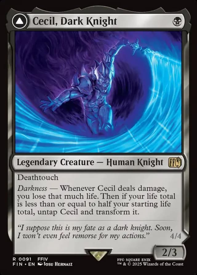 Cecil, Dark Knight // Cecil, Redeemed Paladin image