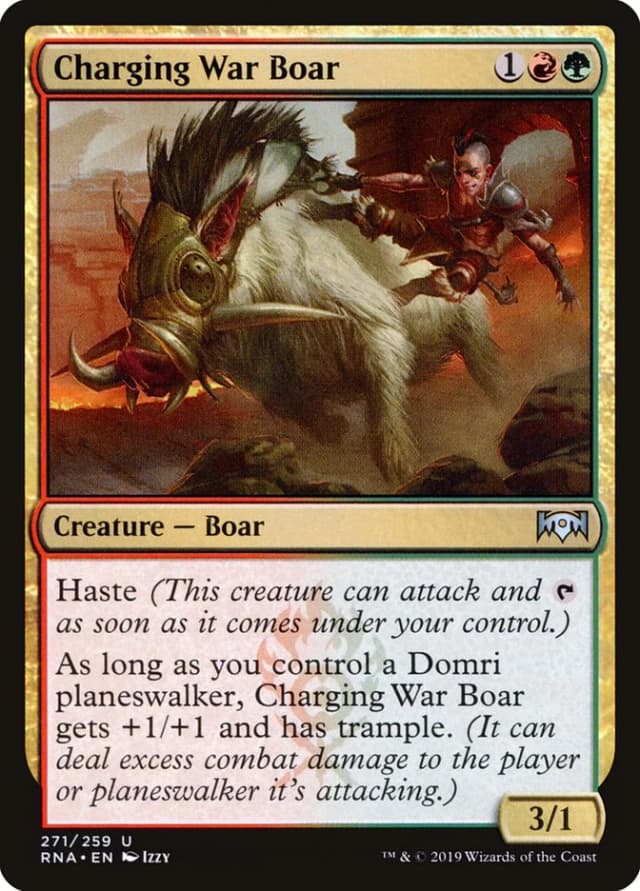Charging War Boar image
