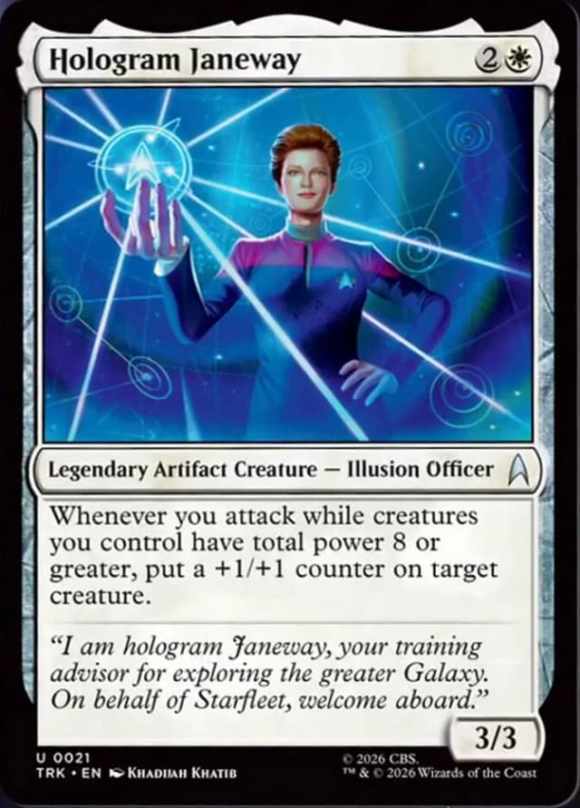 Hologram Janeway image