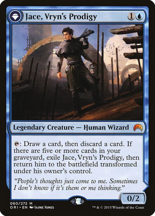 Jace, Vryn's Prodigy // Jace, Telepath Unbound image