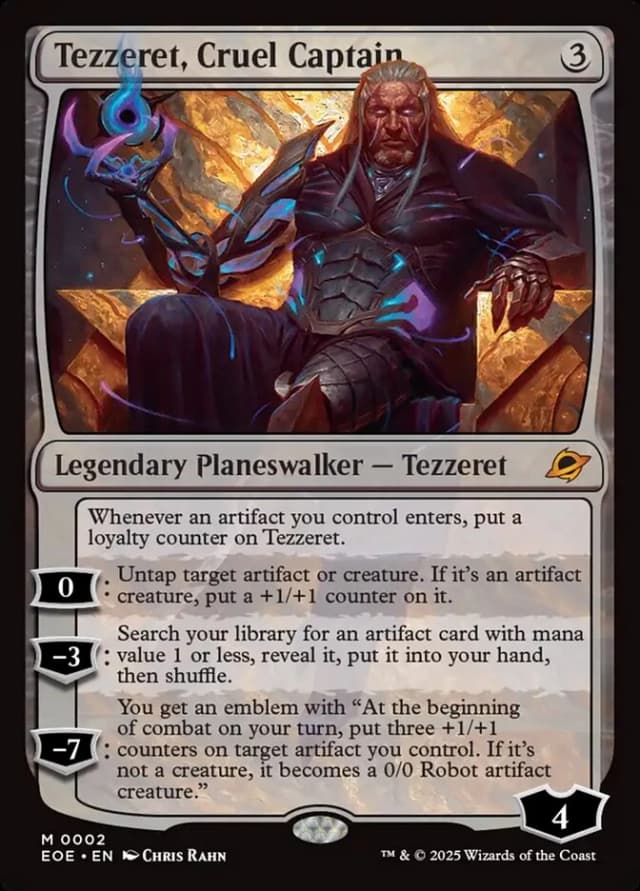 Tezzeret, Cruel Captain image