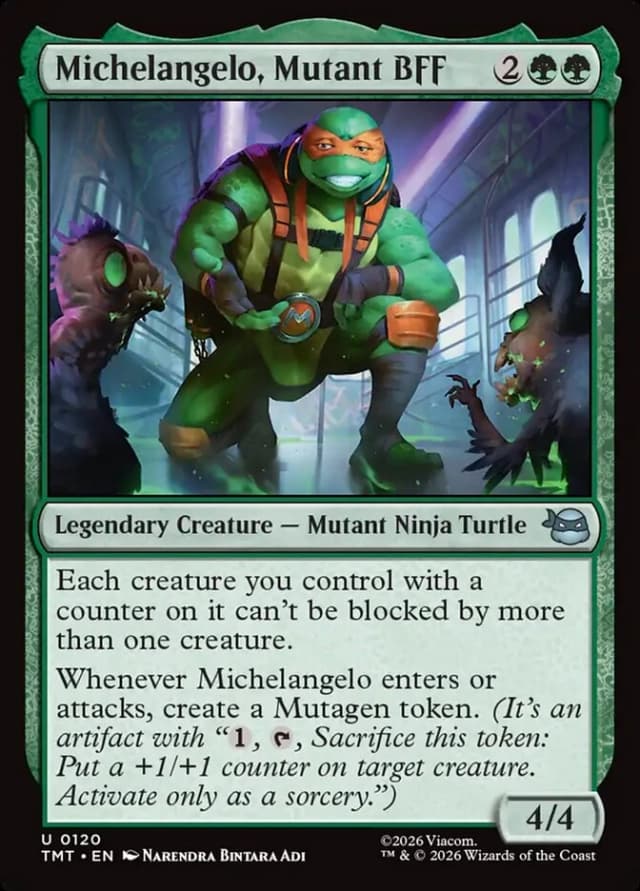 Michelangelo, Mutant BFF image