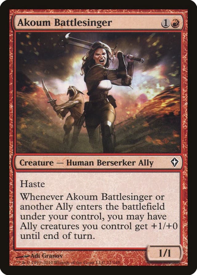 Akoum Battlesinger image
