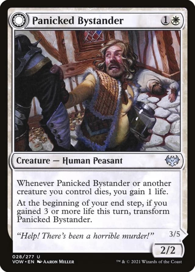 Panicked Bystander // Cackling Culprit image