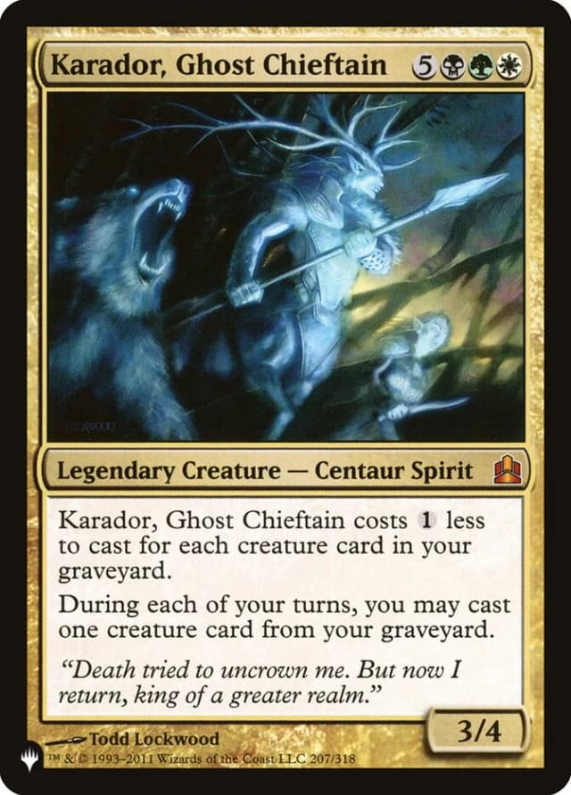 Karador, Ghost Chieftain image