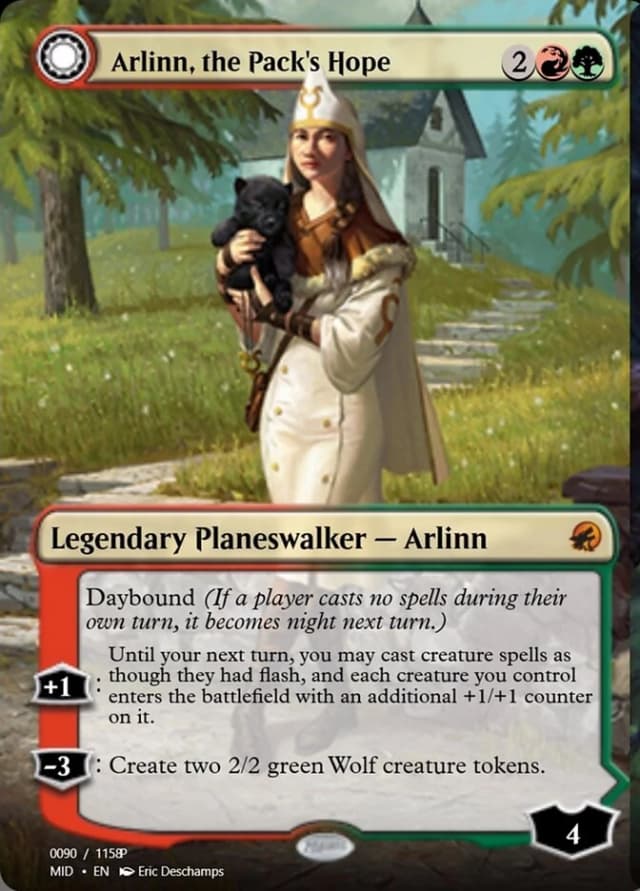 Arlinn, the Pack's Hope // Arlinn, the Moon's Fury image