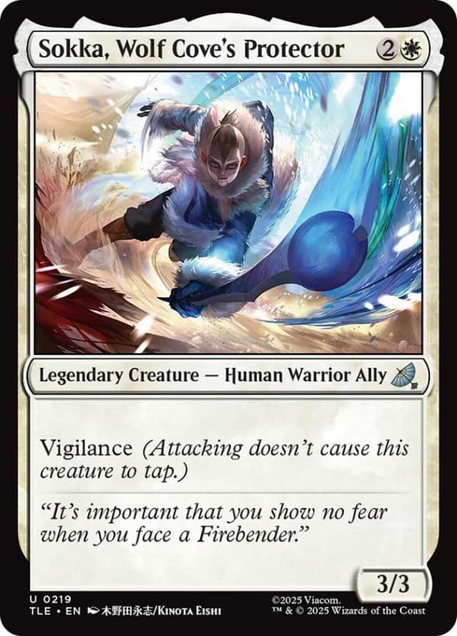 Sokka, Wolf Cove's Protector image