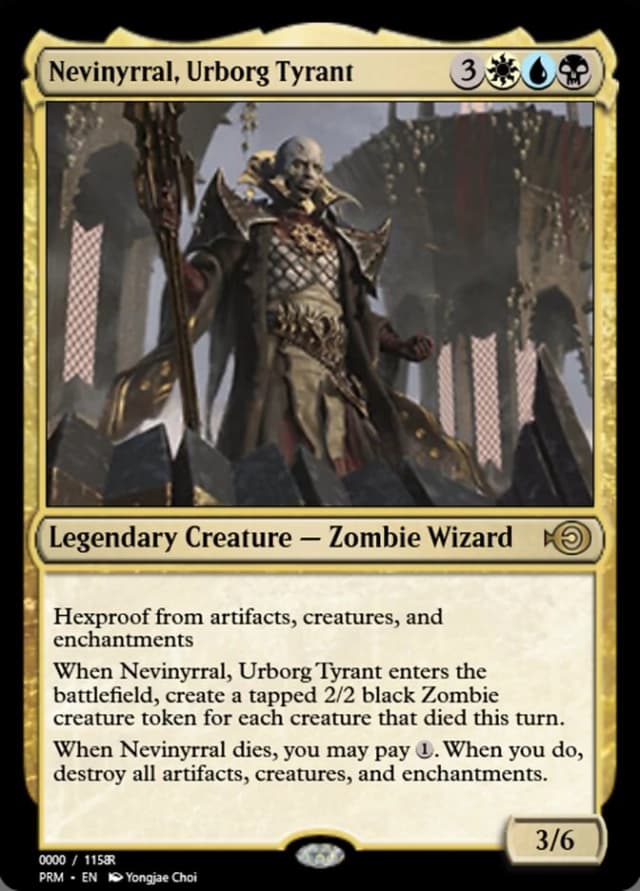 Nevinyrral, Urborg Tyrant image