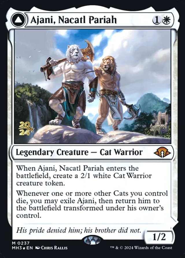 Ajani, Nacatl Pariah // Ajani, Nacatl Avenger image