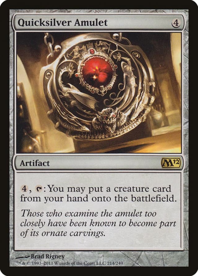 Quicksilver Amulet image
