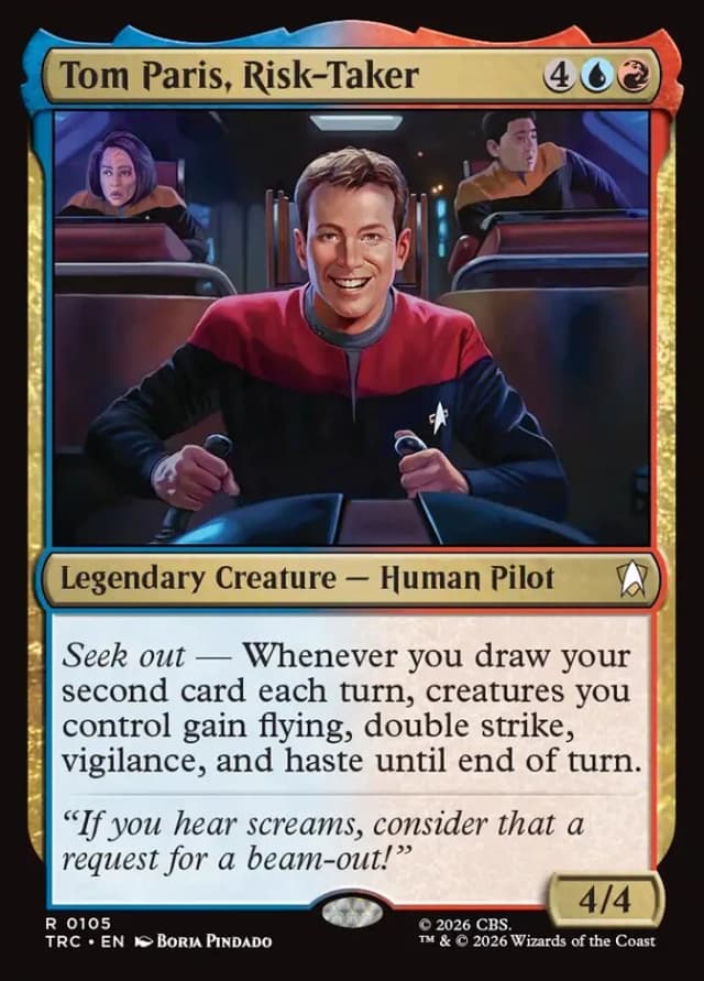 Tom Paris, Risk-Taker image