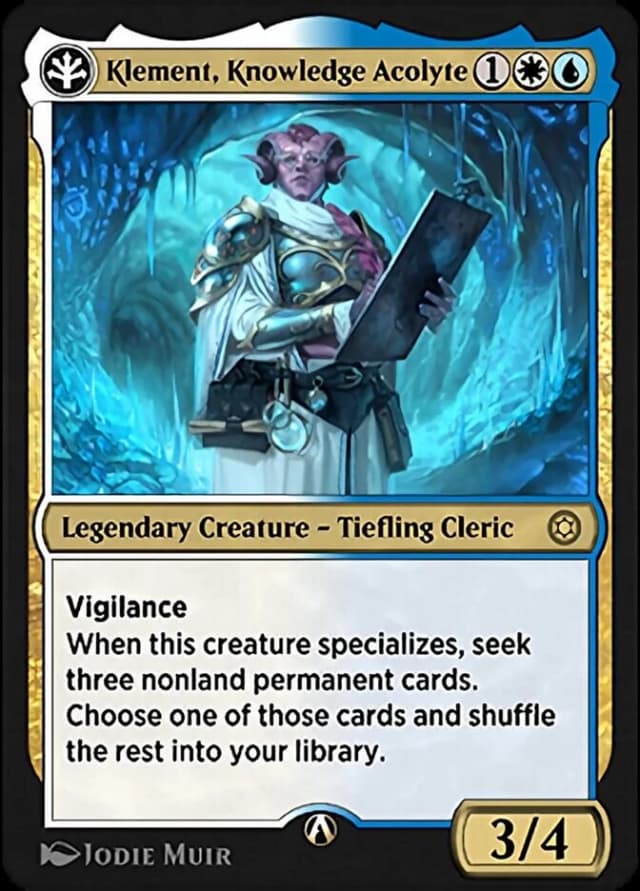 Klement, Knowledge Acolyte image