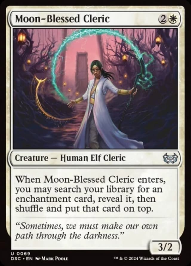 Moon-Blessed Cleric image