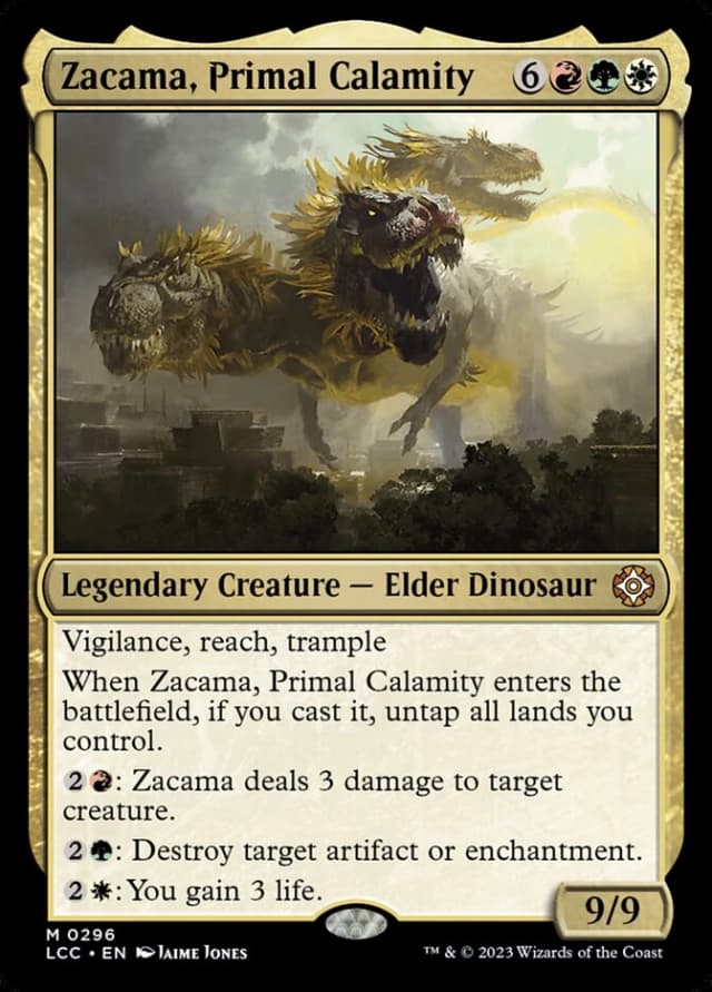 Zacama, Primal Calamity image
