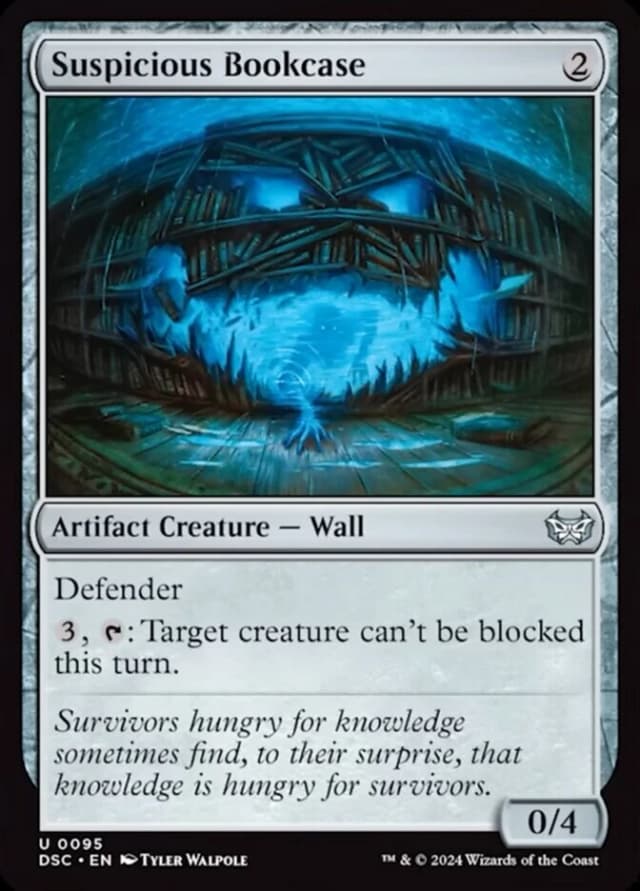 Suspicious Bookcase image