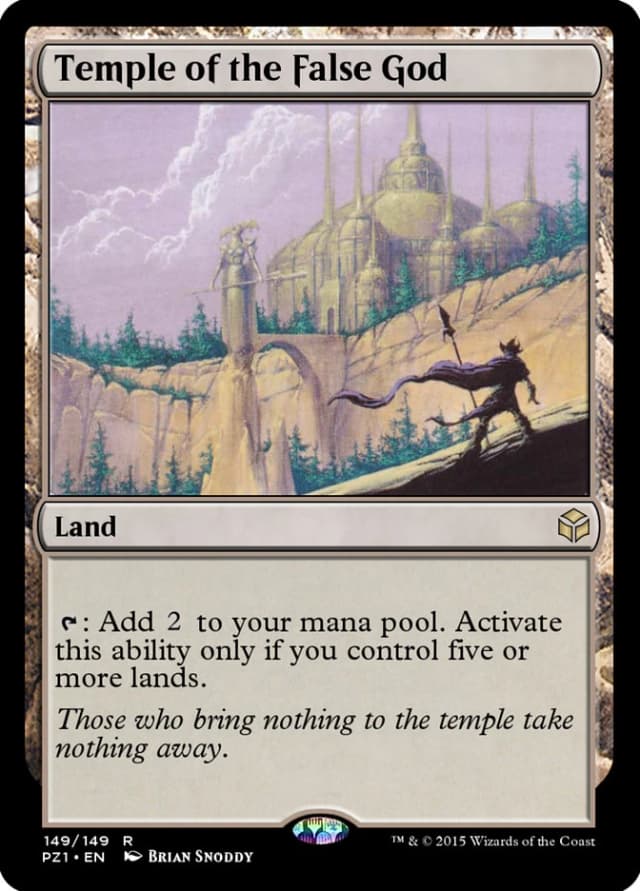 Temple of the False God image