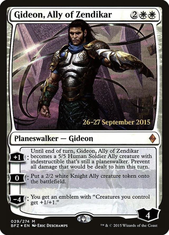 Gideon, Ally of Zendikar image