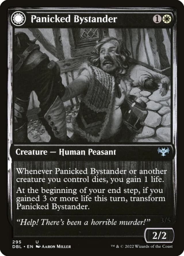Panicked Bystander // Cackling Culprit image