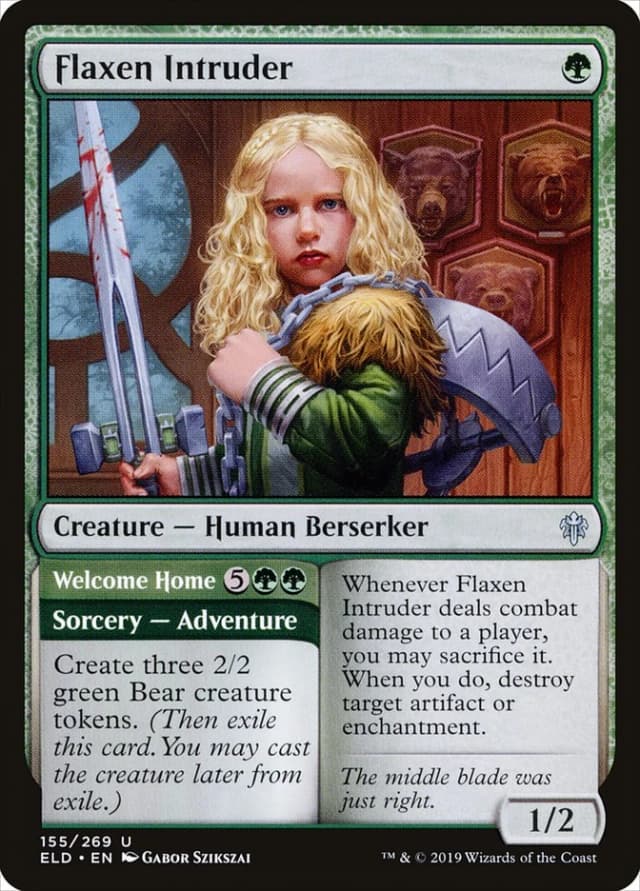 Flaxen Intruder // Welcome Home image