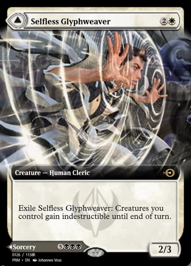 Selfless Glyphweaver // Deadly Vanity image