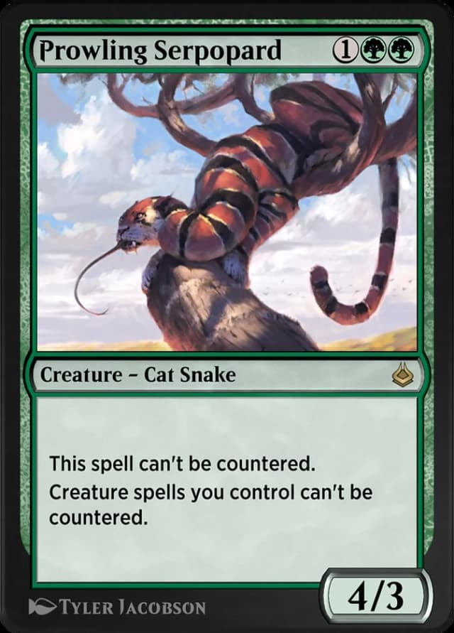 Prowling Serpopard image