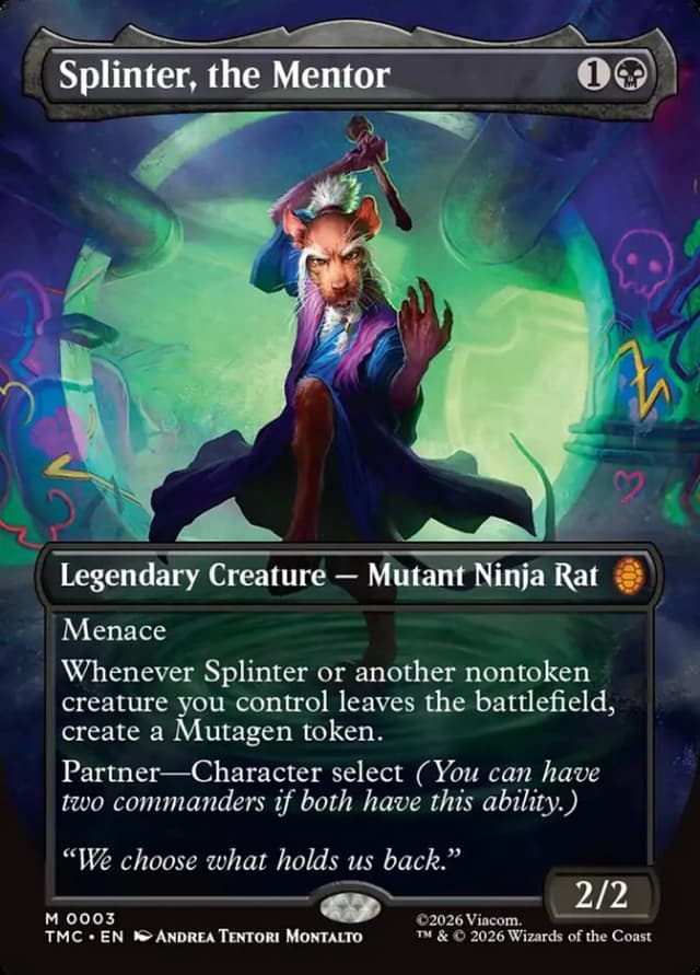 Splinter, the Mentor image