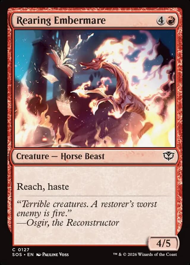 Rearing Embermare image