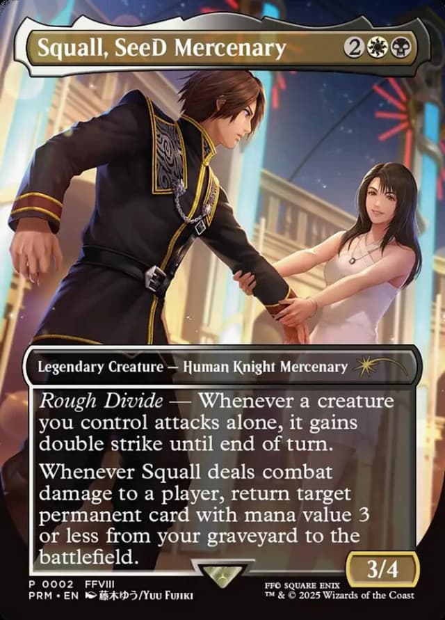 Squall, SeeD Mercenary image